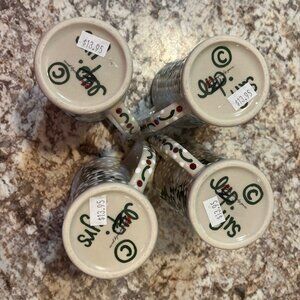 (4) Expressly Yours Christmas Mugs